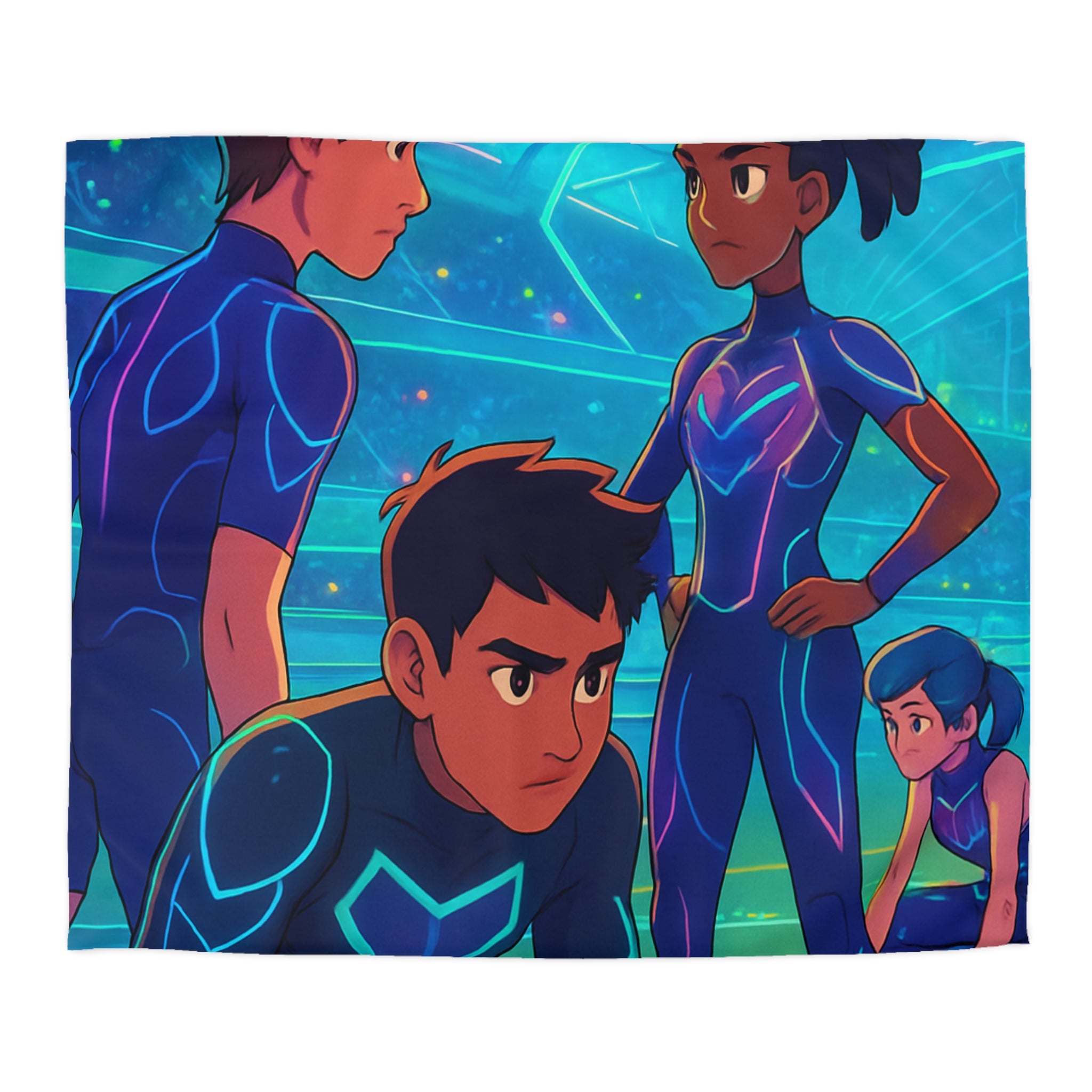 Housse de Couette Microfibre Création Artistique Moderne Design Exclusif Décoration Chambre