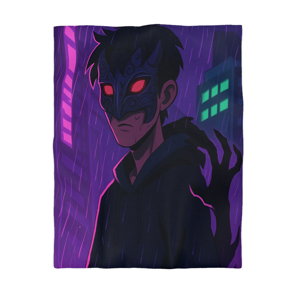 Housse de Couette Microfibre Design Artistique Moderne Décoration Chambre Confort Premium