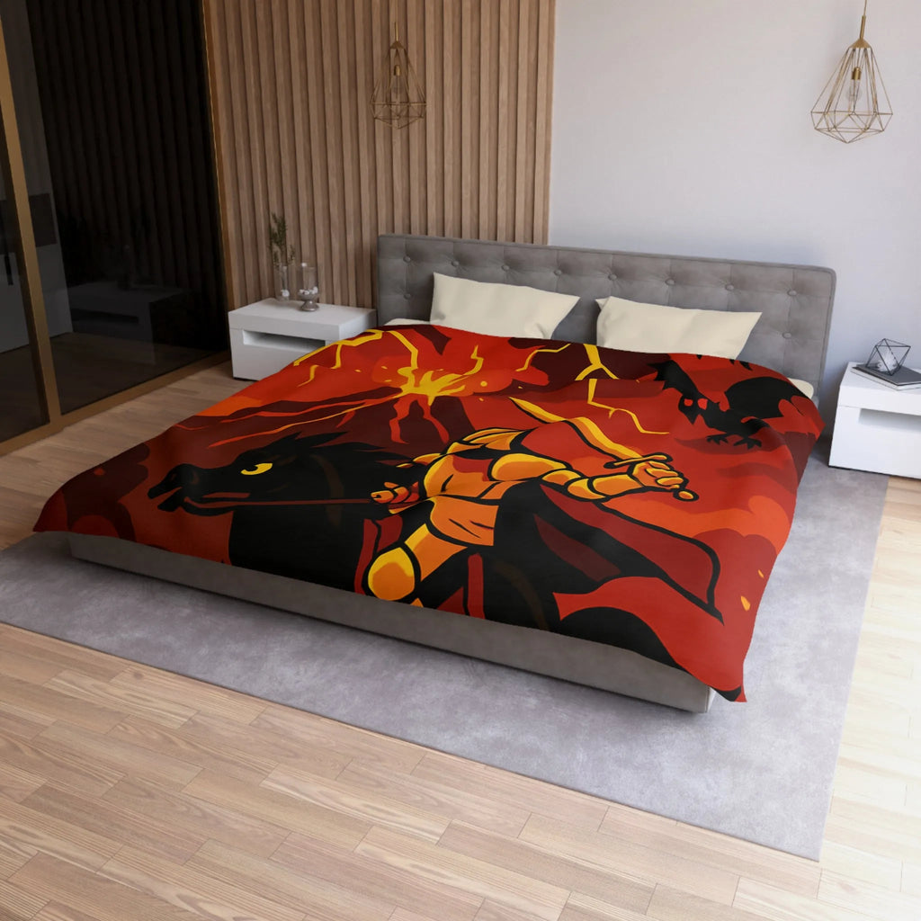 Housse de Couette Microfibre Création Artistique Moderne Design Exclusif Décoration Chambre