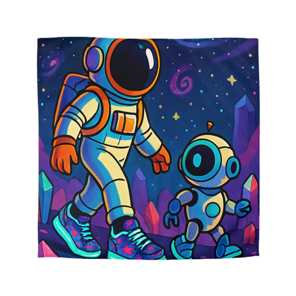 Housse de Couette Microfibre Art Graphique Contemporain Style Décoratif Chambre Tendance