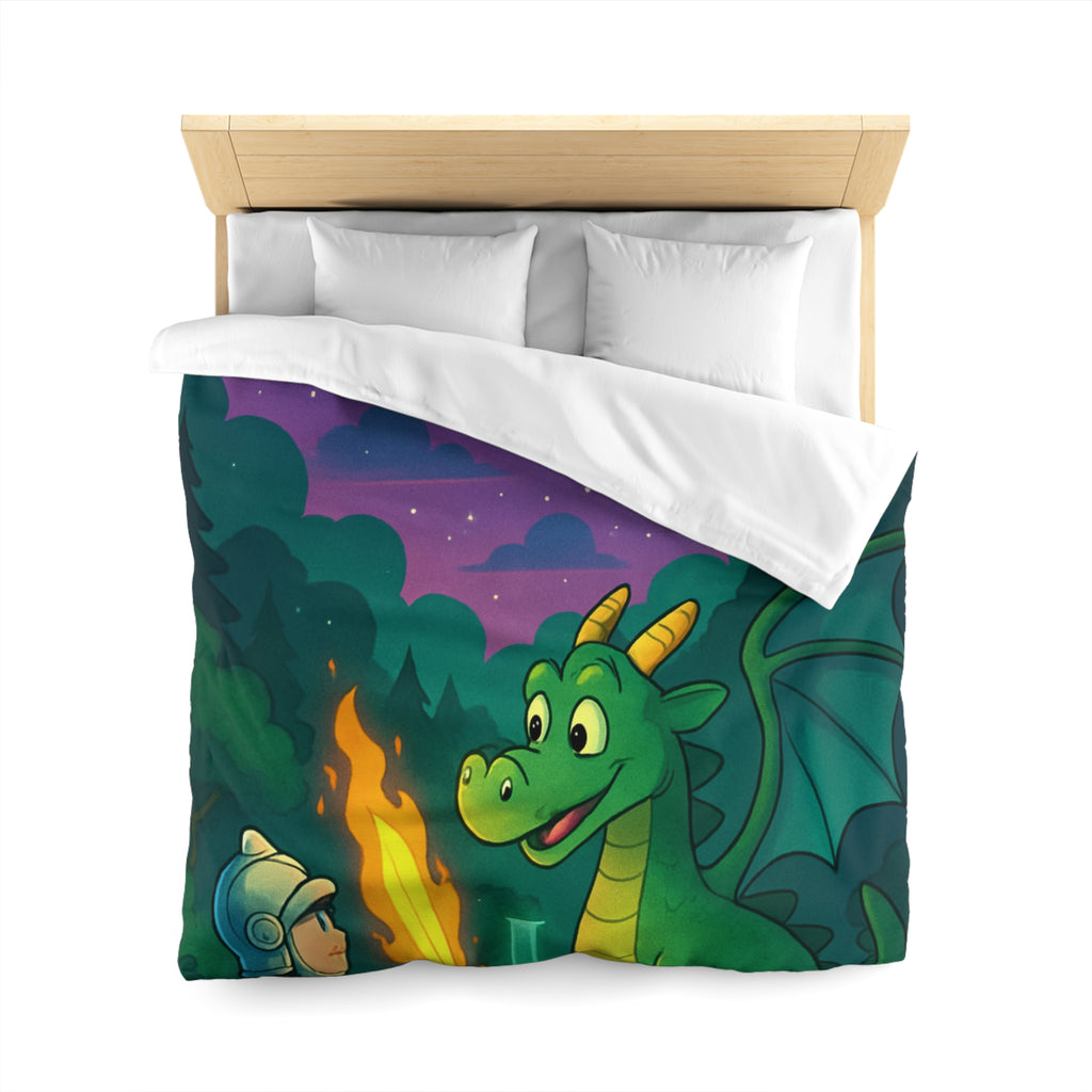 Housse de Couette Microfibre Motif Créatif Original Style Contemporain Chambre Élégante