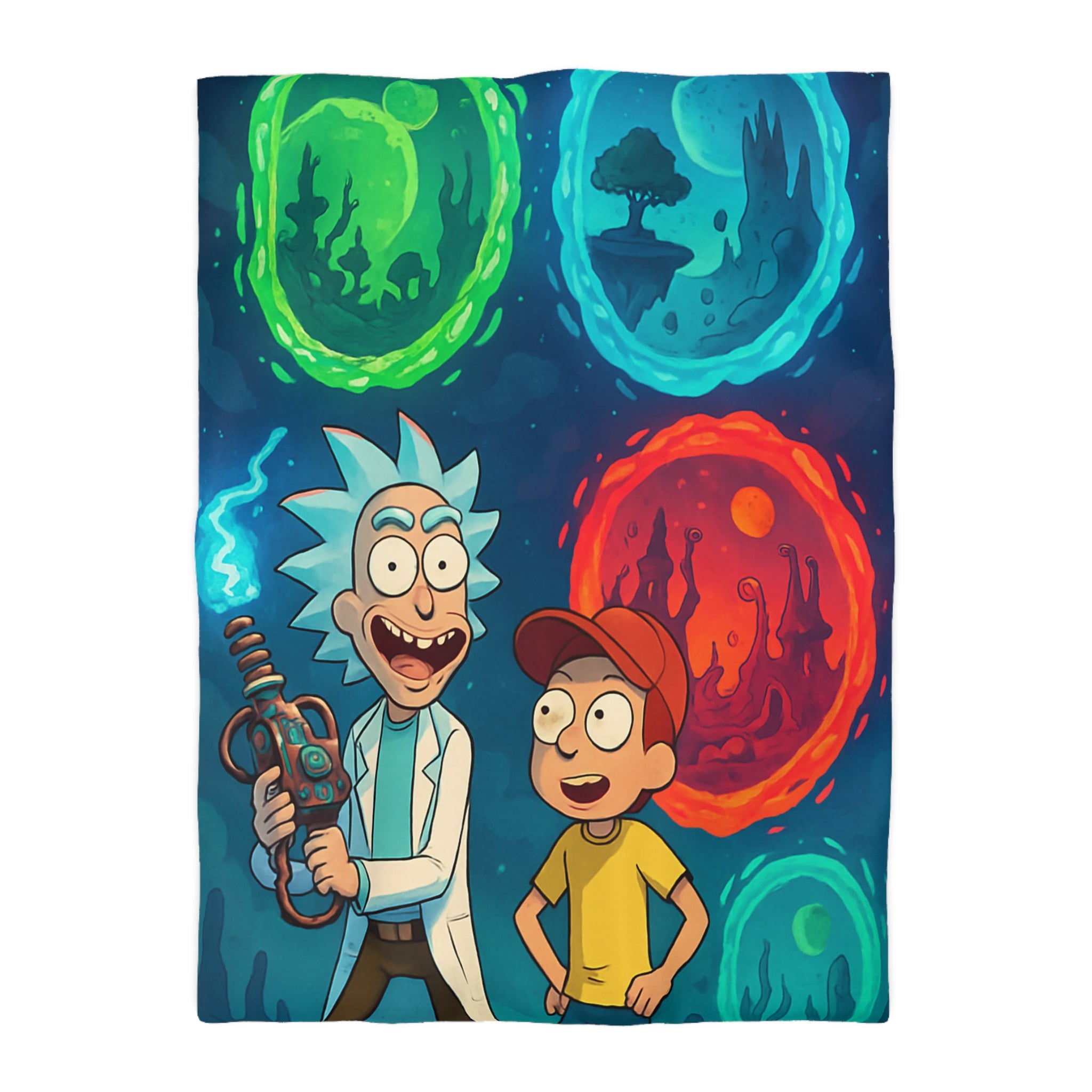 Housse de Couette Microfibre Création Artistique Moderne Design Exclusif Décoration Chambre