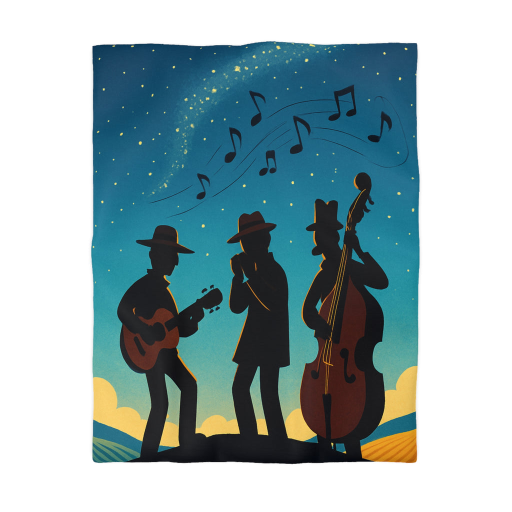 Housse de Couette Microfibre Design Artistique Moderne Décoration Chambre Confort Premium