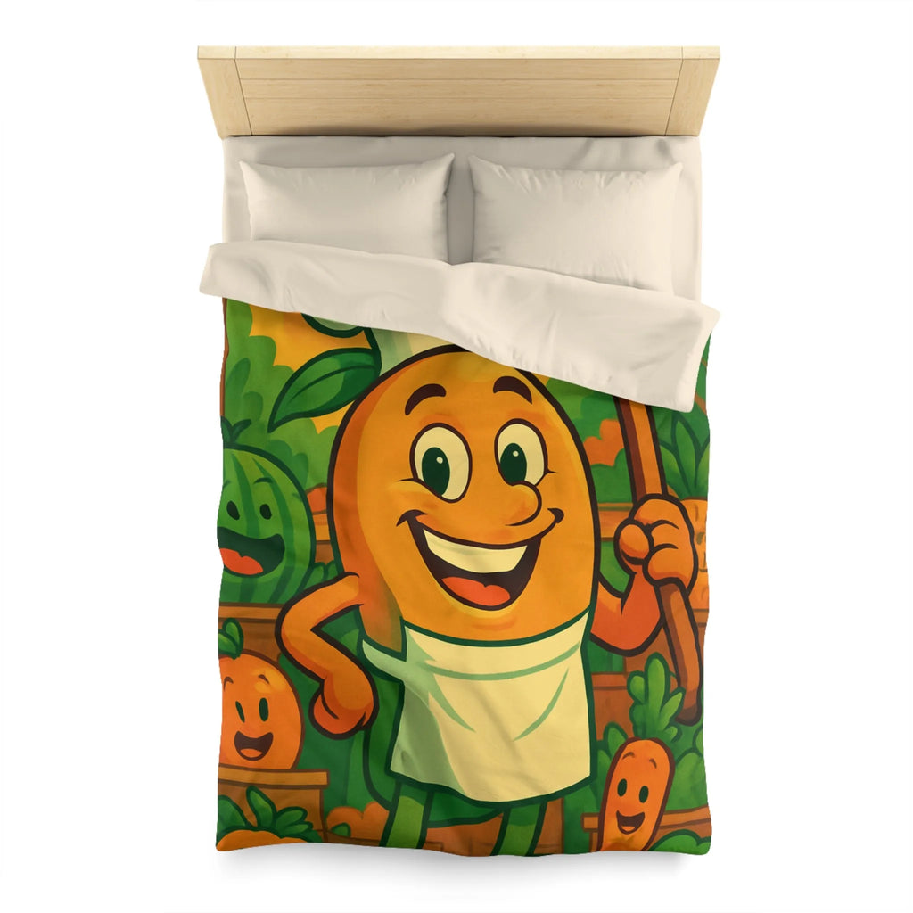 Housse de Couette Microfibre Art Graphique Contemporain Style Décoratif Chambre Tendance