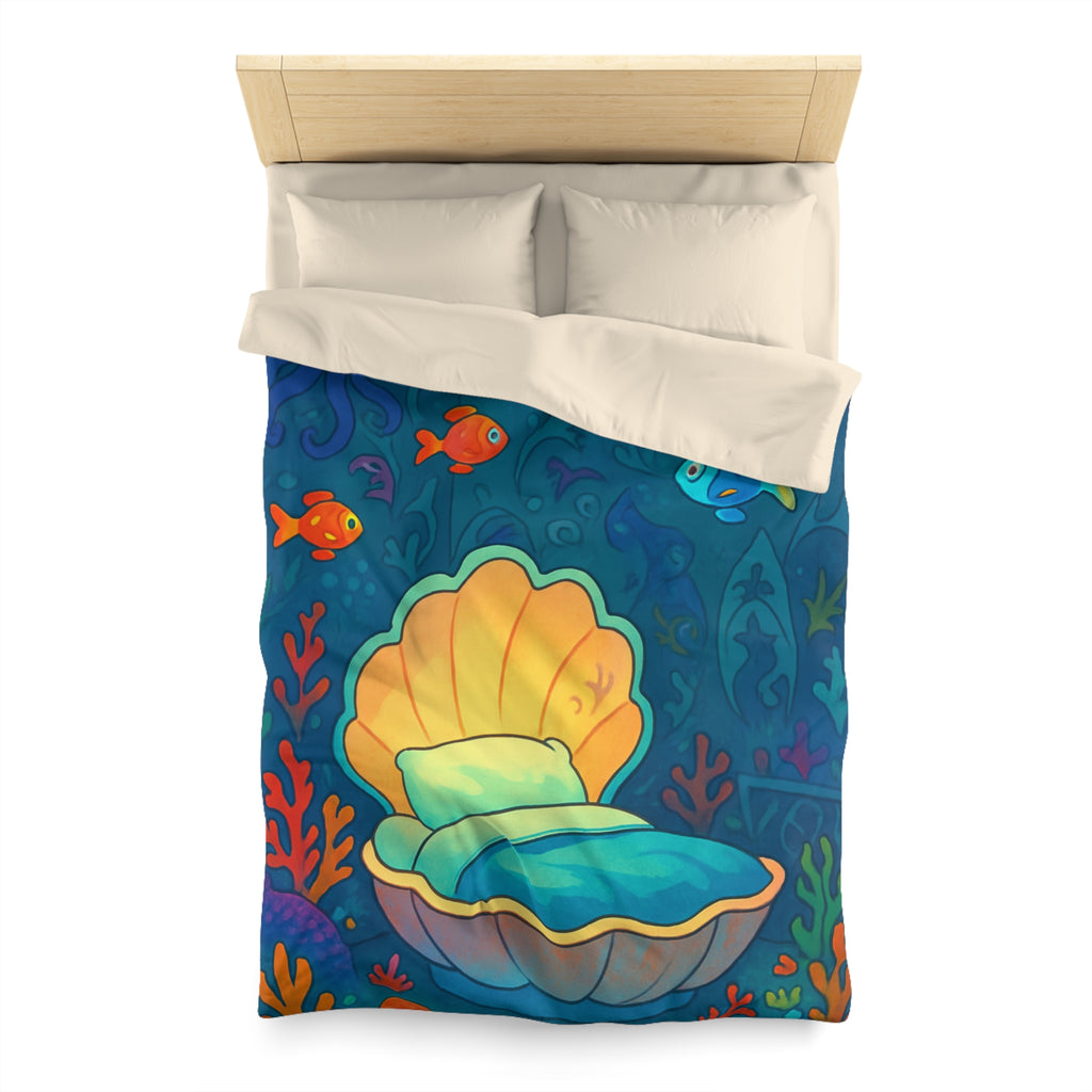 Plongée onirique sous-marine : Univers enchanteur pour chambre à coucher style marin