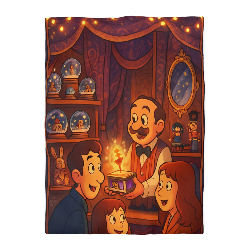 Housse de Couette Microfibre Art Graphique Contemporain Style Décoratif Chambre Tendance