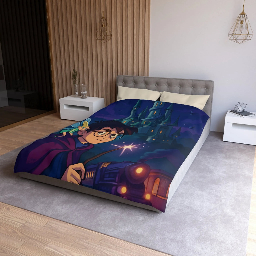 Housse de Couette Microfibre Création Artistique Moderne Design Exclusif Décoration Chambre