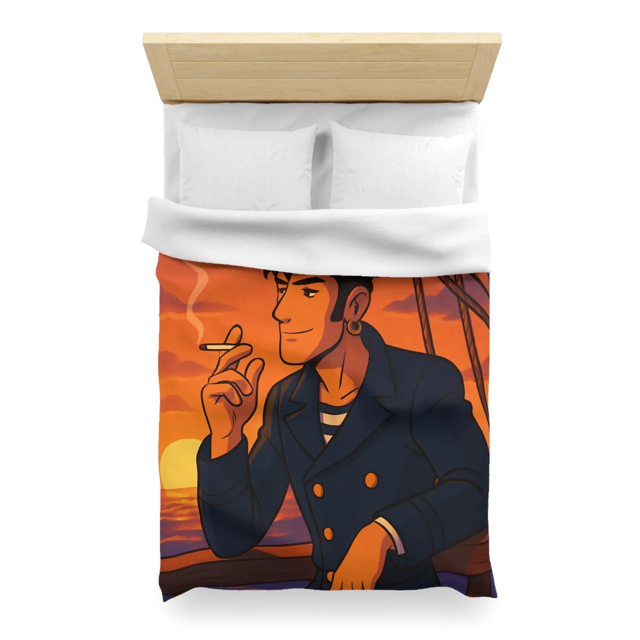 Housse de Couette Microfibre Création Artistique Moderne Design Exclusif Décoration Chambre