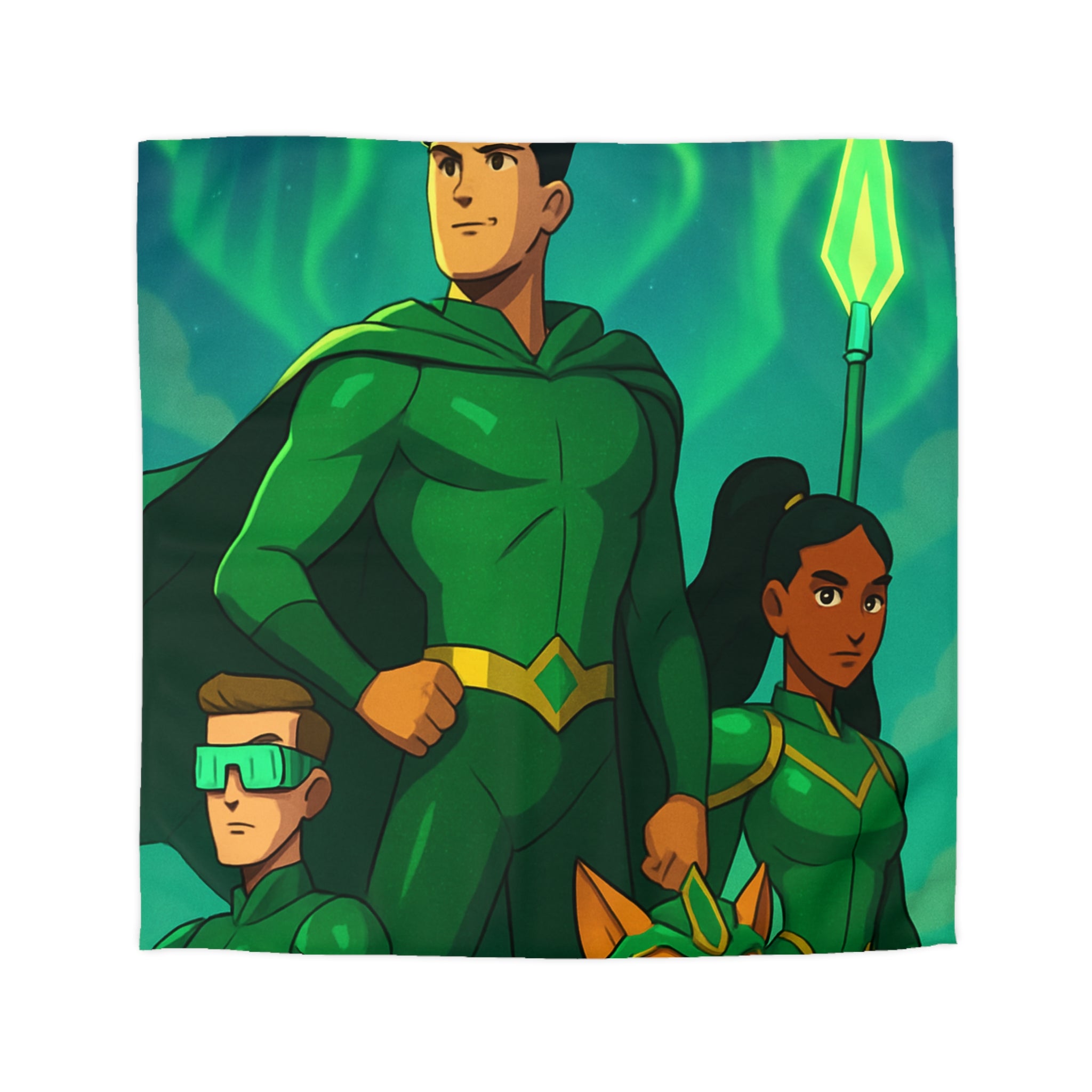 Housse de Couette Microfibre Motif Créatif Original Style Contemporain Chambre Élégante