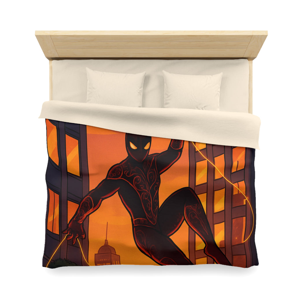 Housse de Couette Microfibre Design Artistique Moderne Décoration Chambre Confort Premium