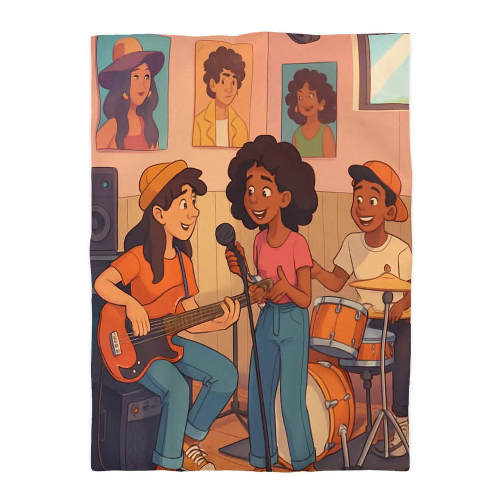 Housse de Couette Microfibre Création Artistique Moderne Design Exclusif Décoration Chambre