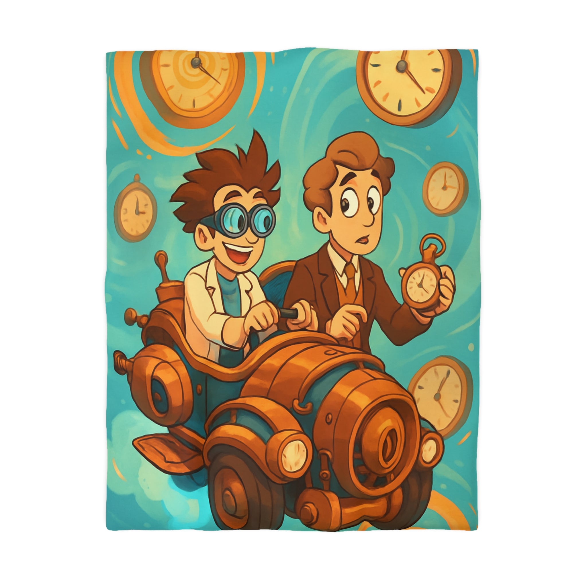 Housse de Couette Microfibre Design Artistique Moderne Décoration Chambre Confort Premium