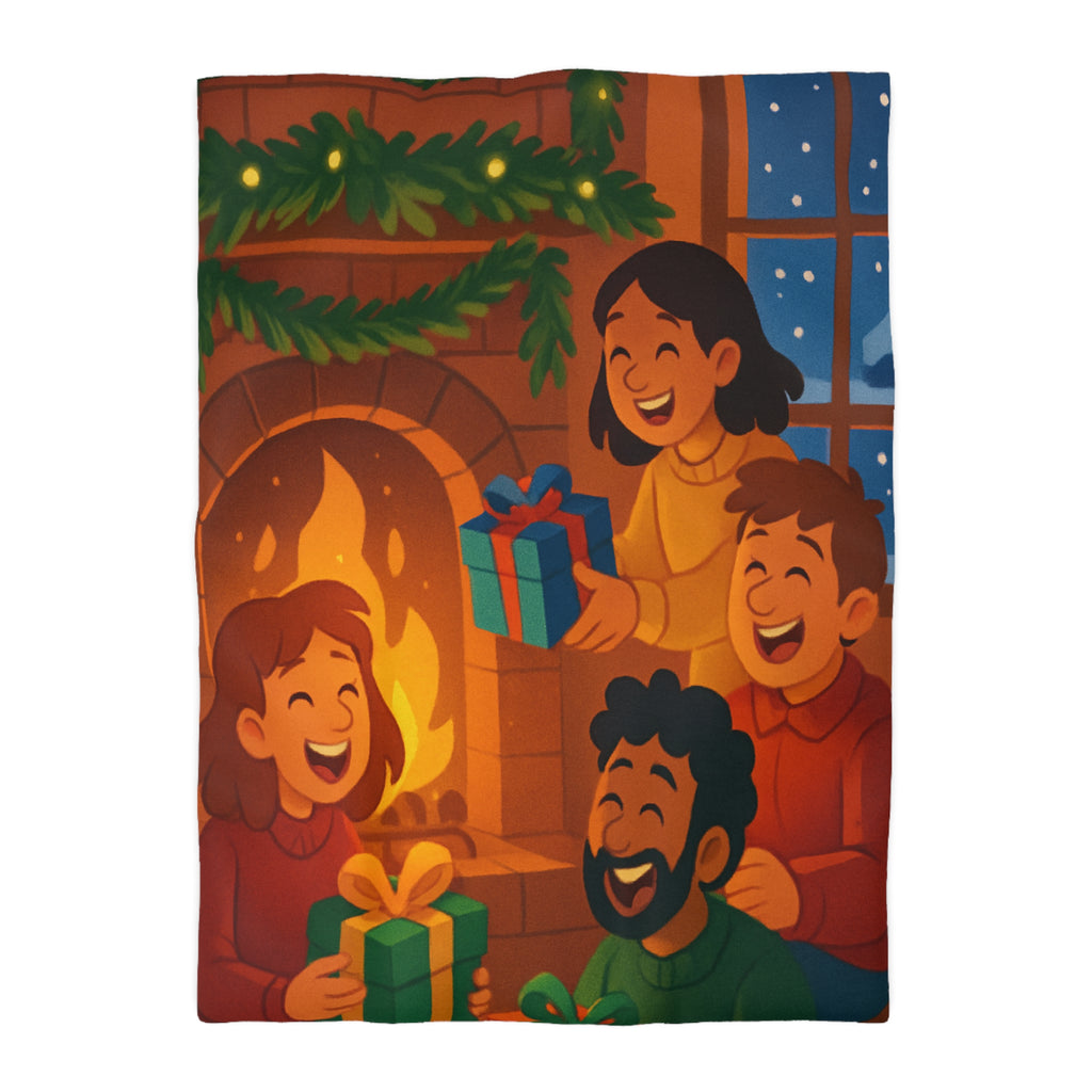 Housse de Couette Microfibre Motif Créatif Original Style Contemporain Chambre Élégante