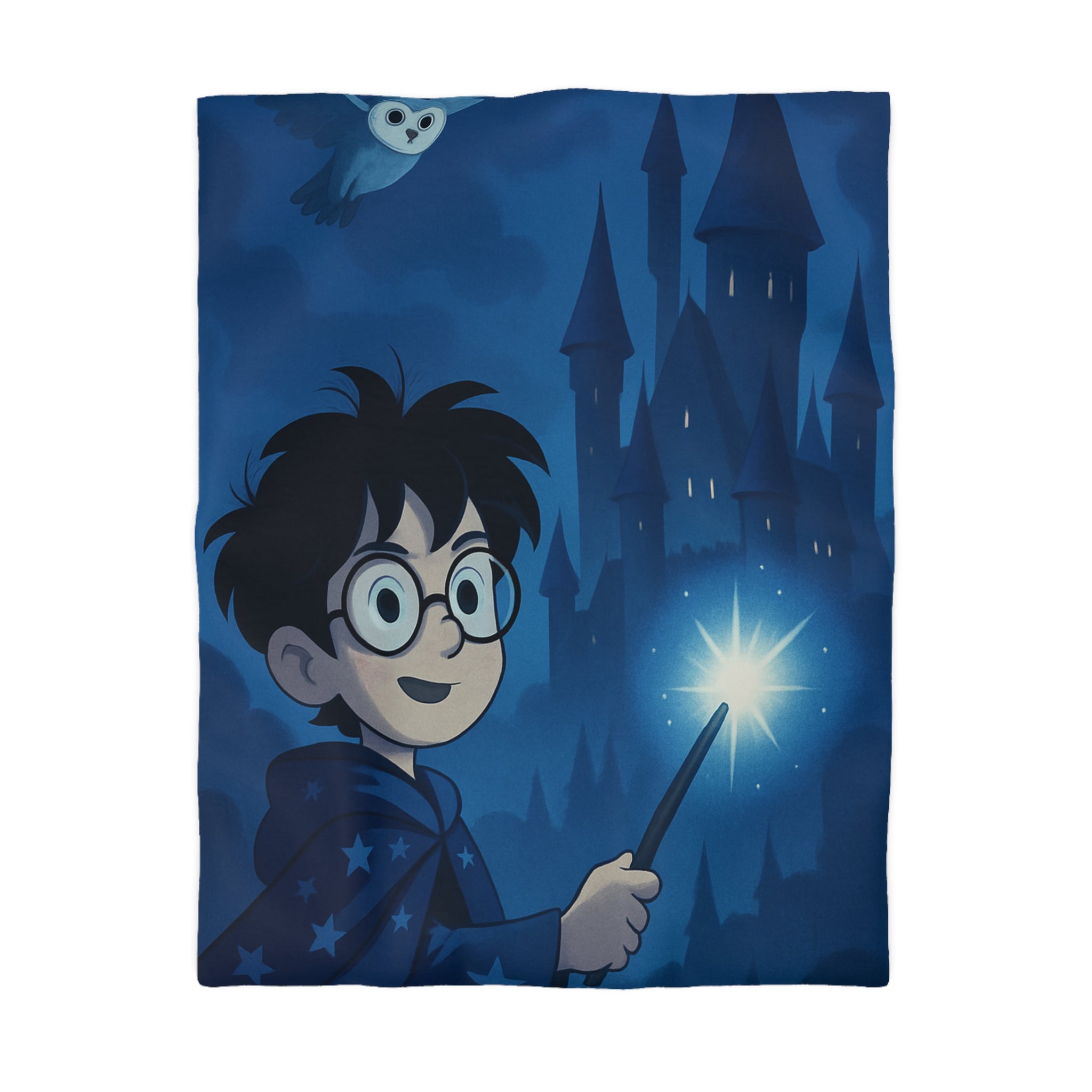 Housse de Couette Microfibre Illustration Unique Design Moderne Décoration Intérieure Raffinée