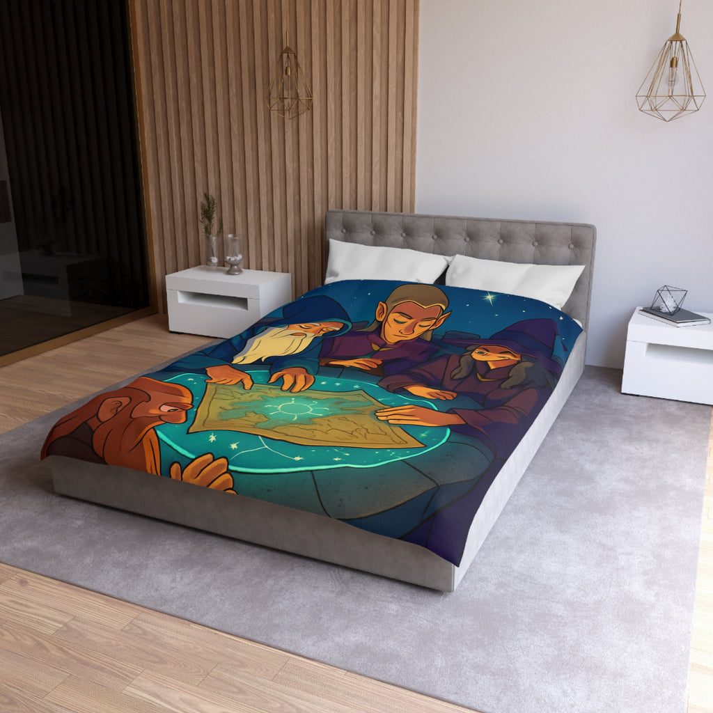 Housse de Couette Microfibre Création Artistique Moderne Design Exclusif Décoration Chambre