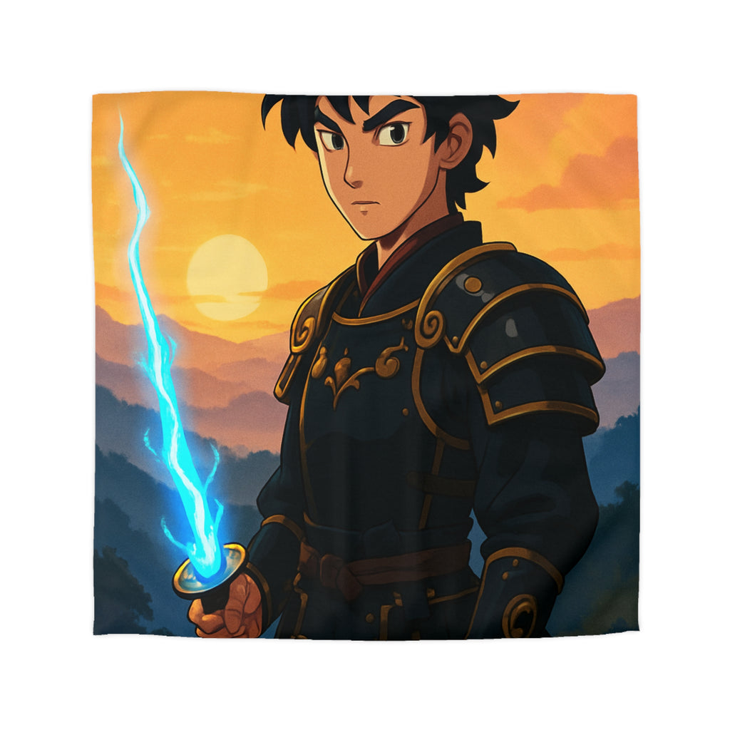 Housse de Couette Microfibre Motif Créatif Original Style Contemporain Chambre Élégante