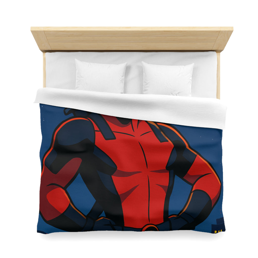 Housse de Couette Microfibre Design Artistique Moderne Décoration Chambre Confort Premium