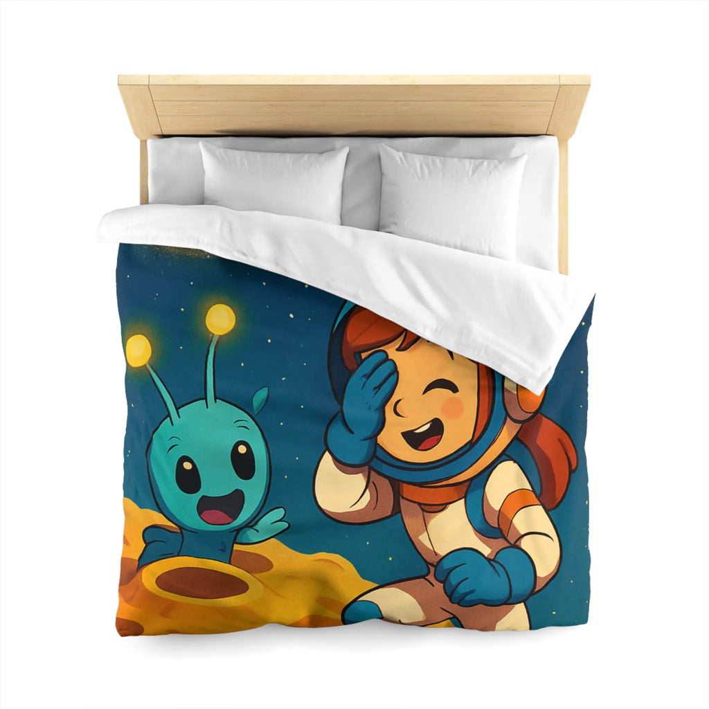 Housse de Couette Microfibre Création Artistique Moderne Design Exclusif Décoration Chambre