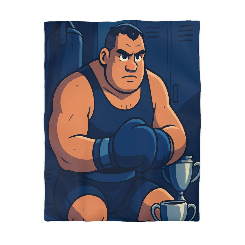 Housse de Couette Microfibre Art Graphique Contemporain Style Décoratif Chambre Tendance