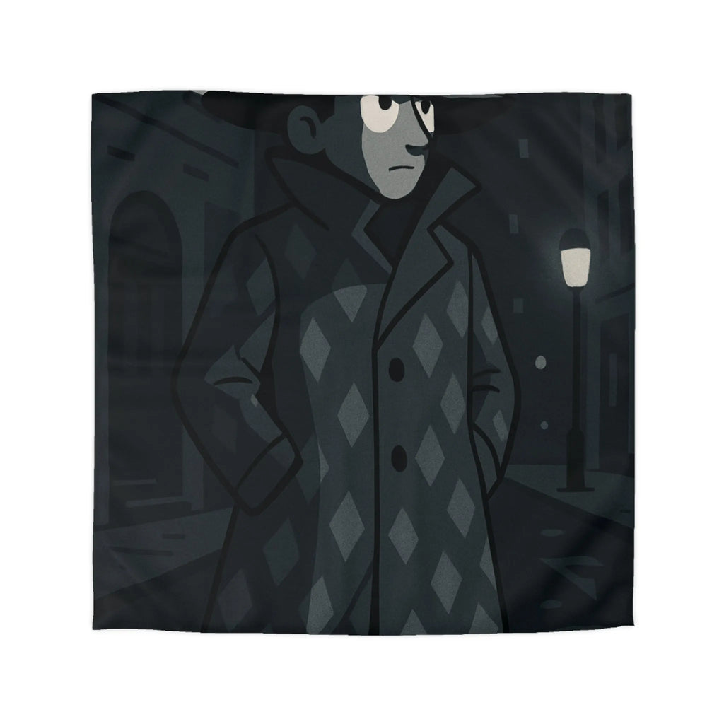 Housse de Couette Microfibre Art Graphique Contemporain Style Décoratif Chambre Tendance