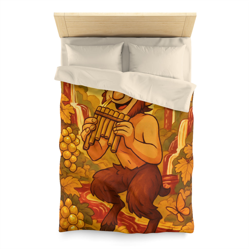 Housse de Couette Microfibre Illustration Unique Design Moderne Décoration Intérieure Raffinée