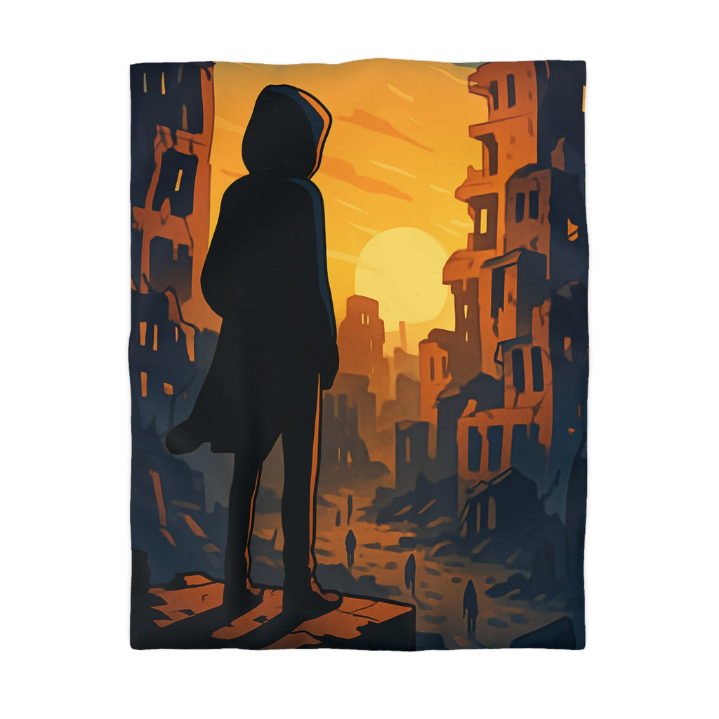 Housse de Couette Microfibre Création Artistique Moderne Design Exclusif Décoration Chambre