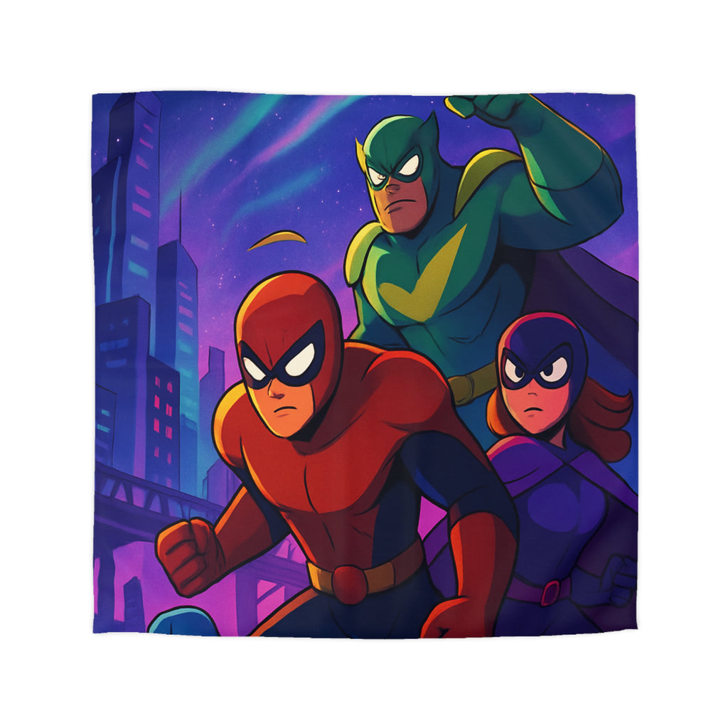 Housse de Couette Microfibre Illustration Unique Design Moderne Décoration Intérieure Raffinée