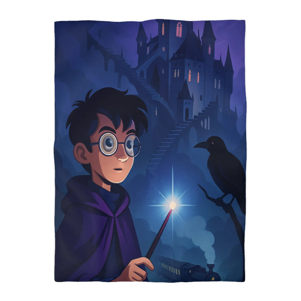 Housse de Couette Microfibre Art Graphique Contemporain Style Décoratif Chambre Tendance