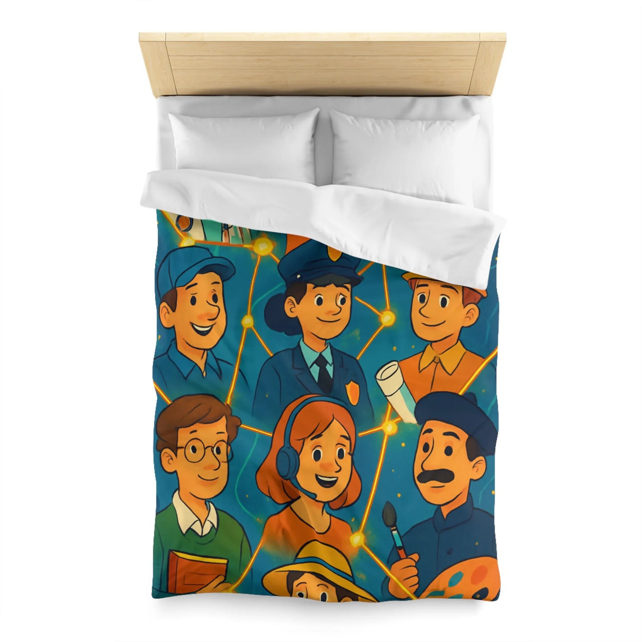 Creative Profession Patterns for Cozy Bedroom Decor Embracing Diverse Career Choices