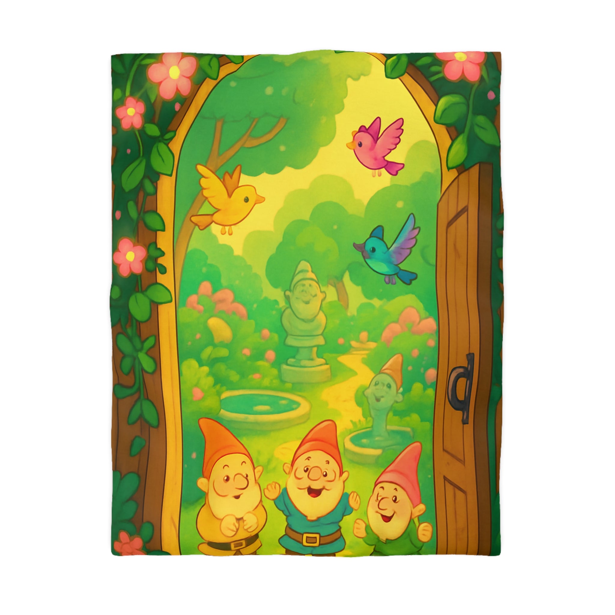 Housse de Couette Microfibre Motif Créatif Original Style Contemporain Chambre Élégante