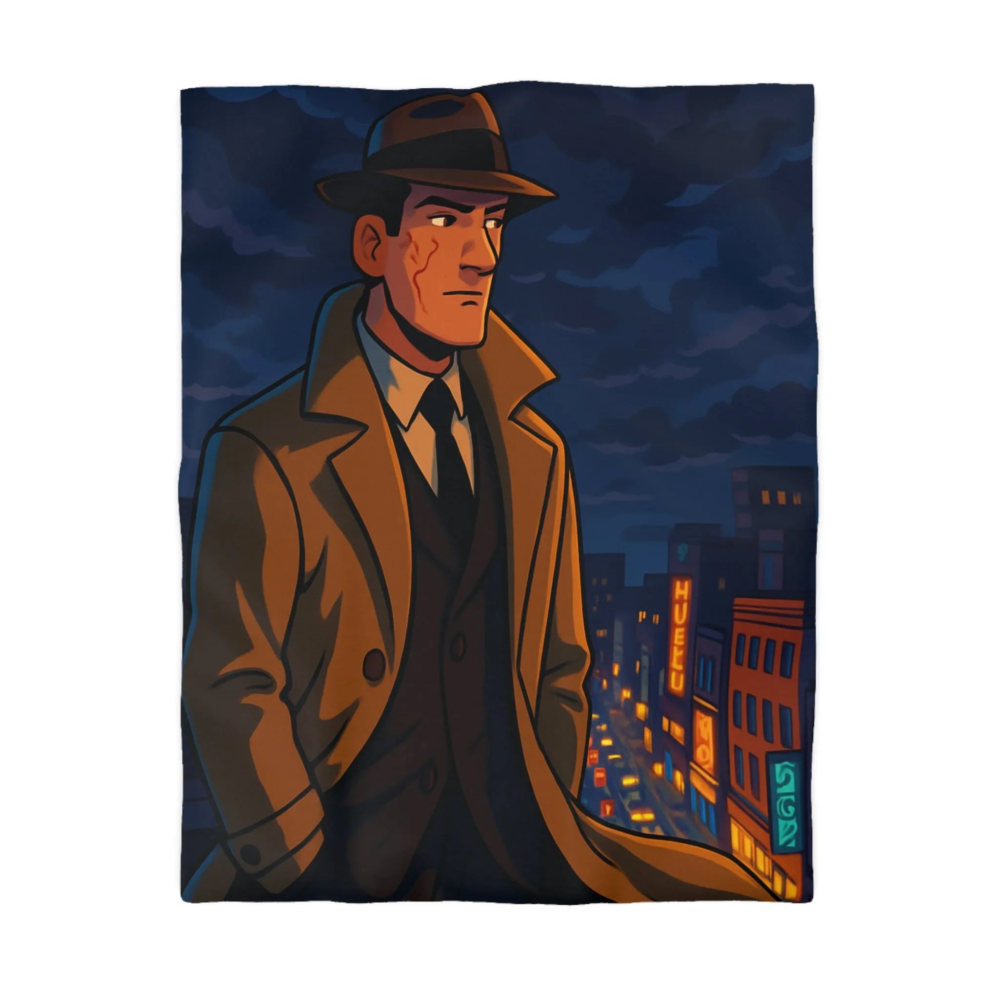 Housse de Couette Microfibre Création Artistique Moderne Design Exclusif Décoration Chambre