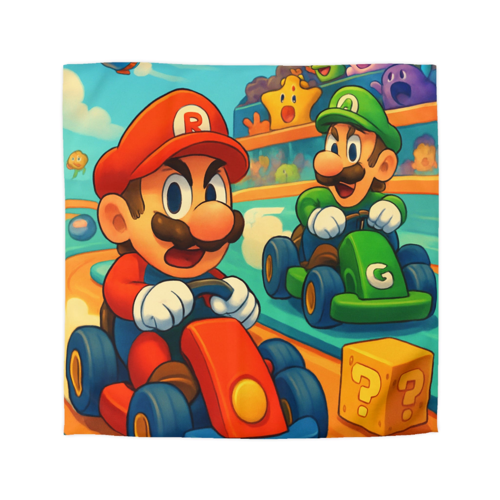 Housse de Couette Microfibre Création Artistique Moderne Design Exclusif Décoration Chambre