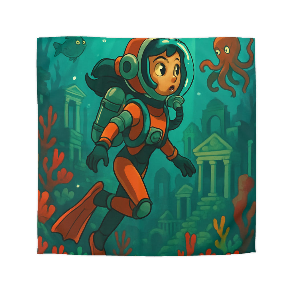 Housse de Couette Microfibre Création Artistique Moderne Design Exclusif Décoration Chambre