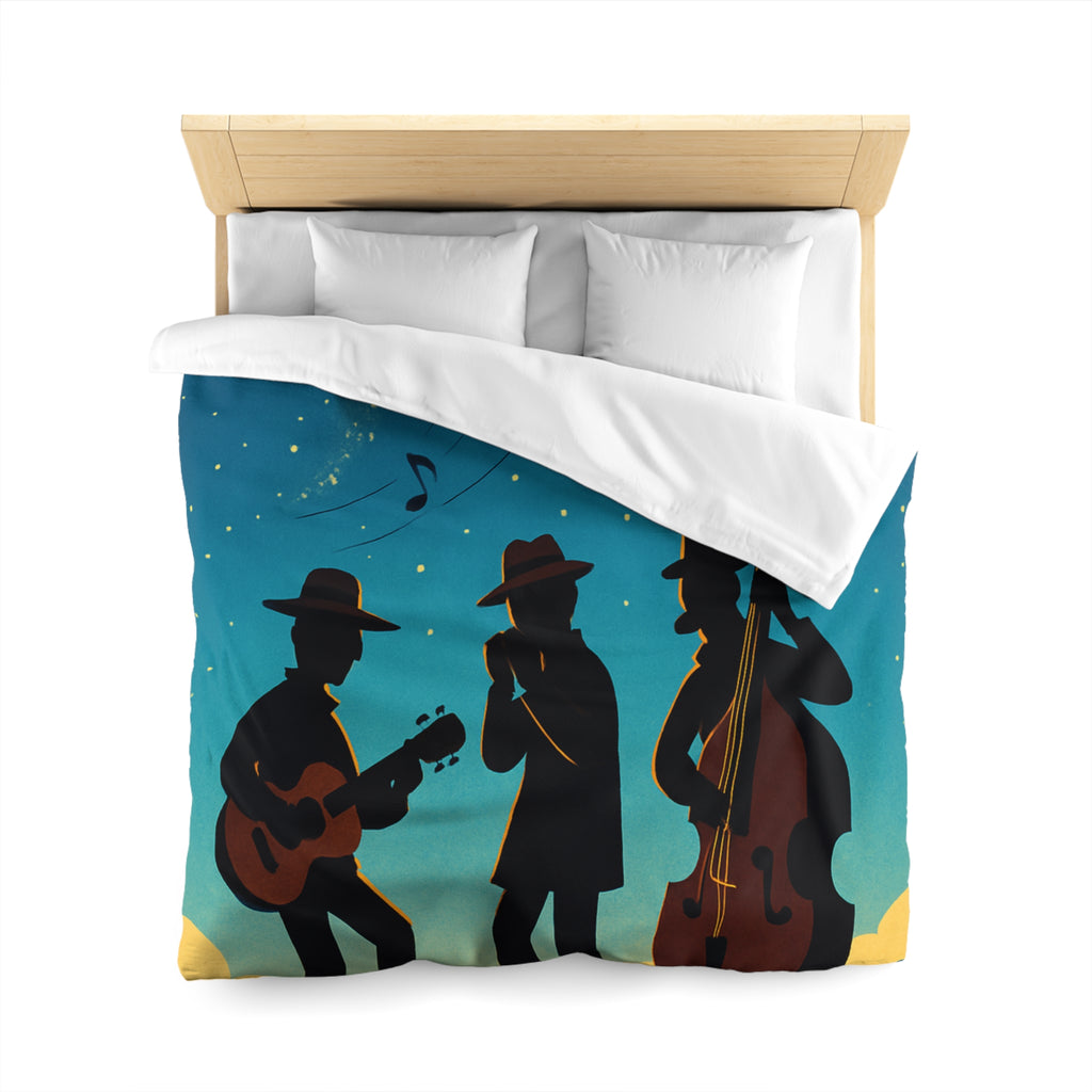 Housse de Couette Microfibre Design Artistique Moderne Décoration Chambre Confort Premium