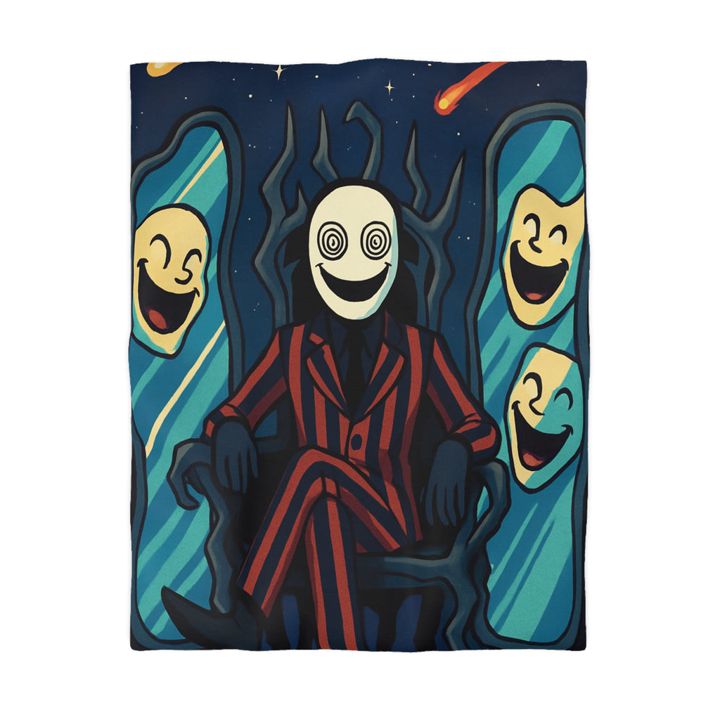 Housse de Couette Microfibre Design Artistique Moderne Décoration Chambre Confort Premium