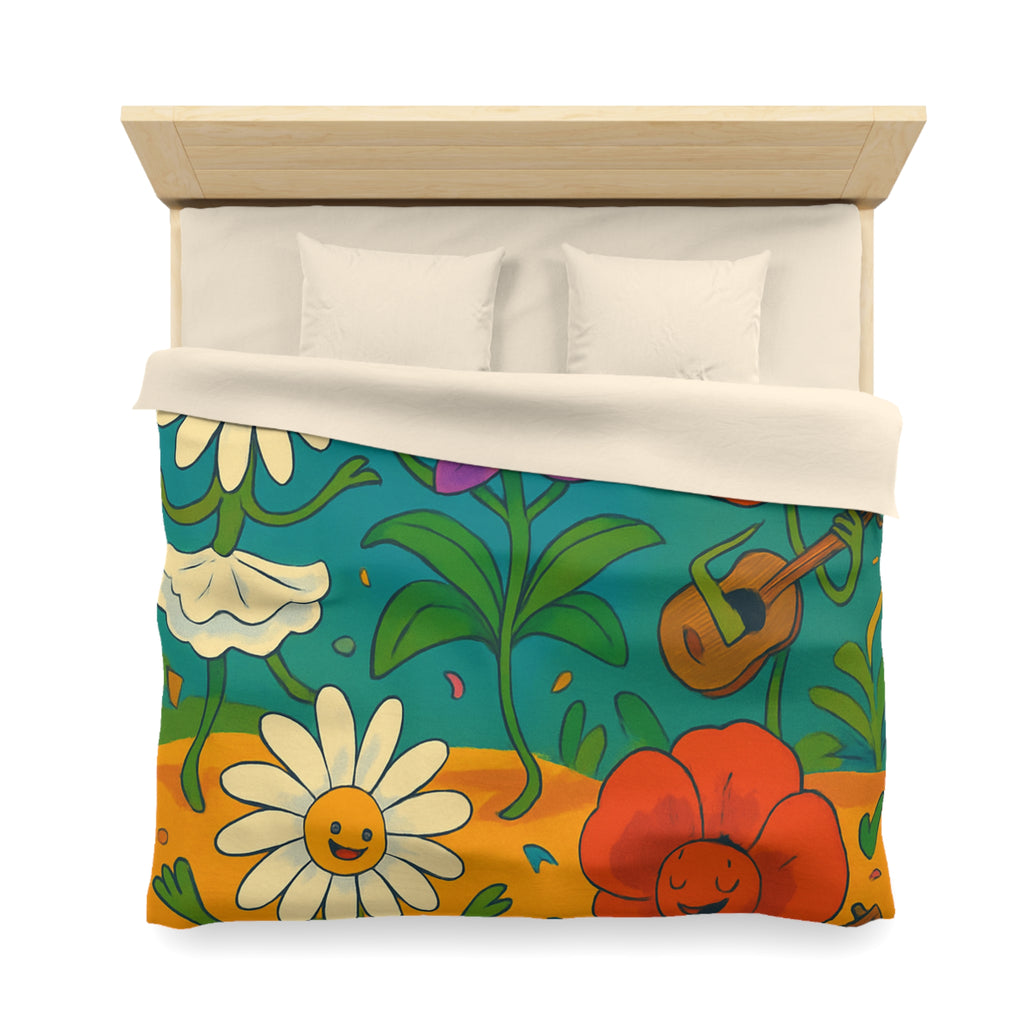 Housse de Couette Microfibre Création Artistique Moderne Design Exclusif Décoration Chambre