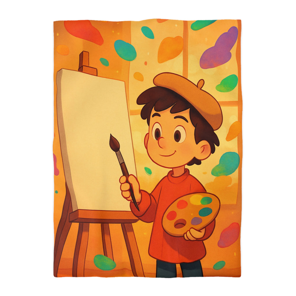 Housse de Couette Microfibre Création Artistique Moderne Design Exclusif Décoration Chambre