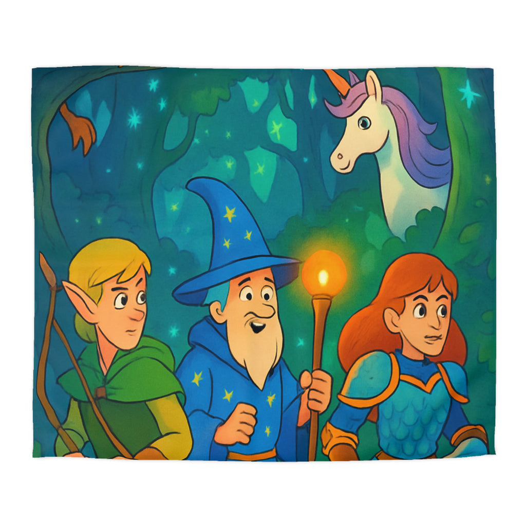 Housse de Couette Microfibre Motif Créatif Original Style Contemporain Chambre Élégante