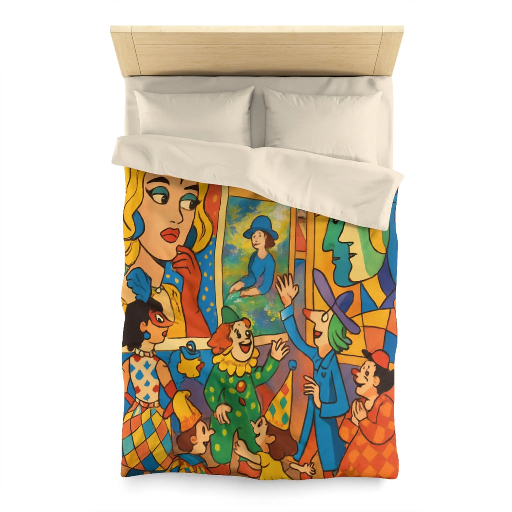 Égayez Votre Chambre avec une Housse de Couette Inspirée de l'Art du Cirque