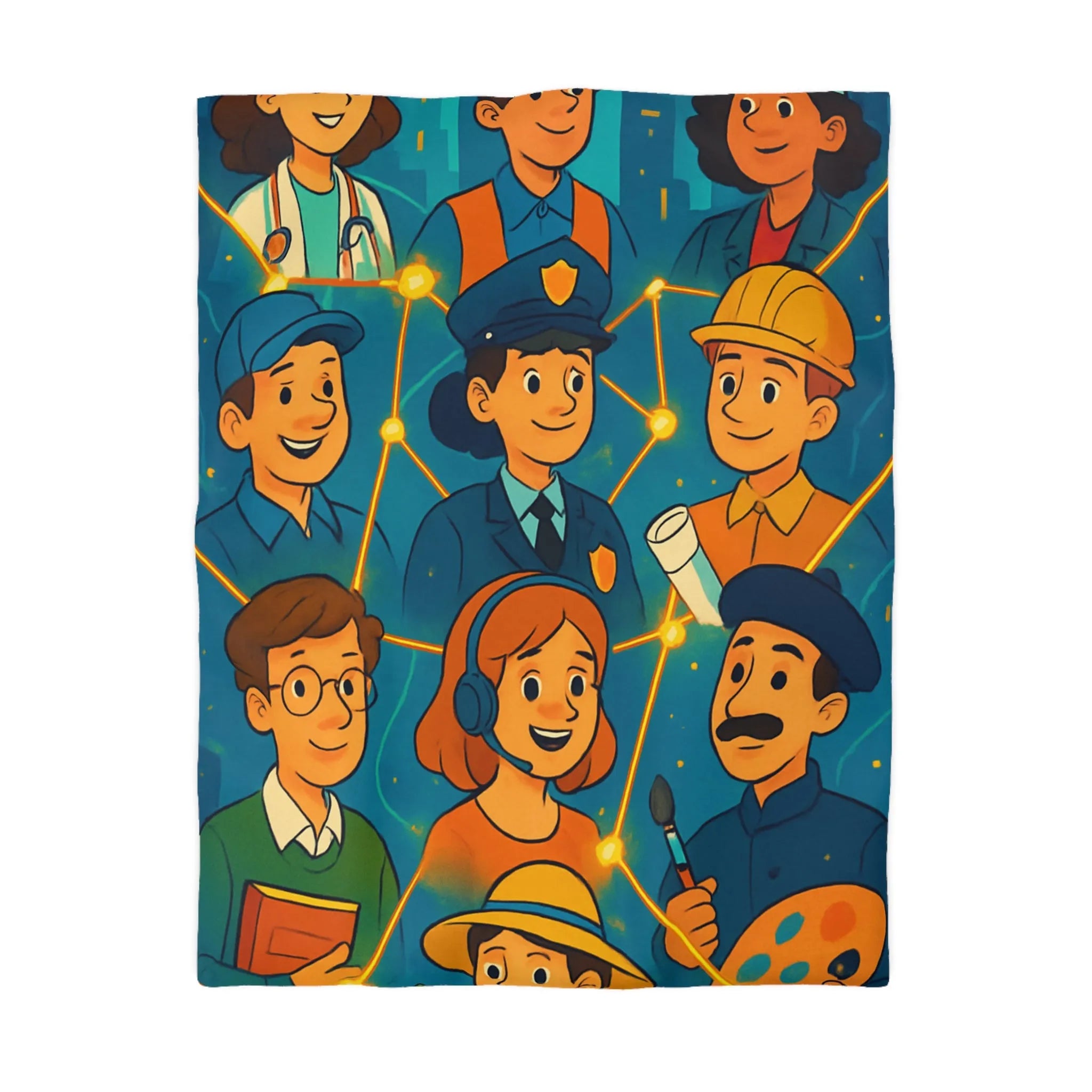 Creative Profession Patterns for Cozy Bedroom Decor Embracing Diverse Career Choices