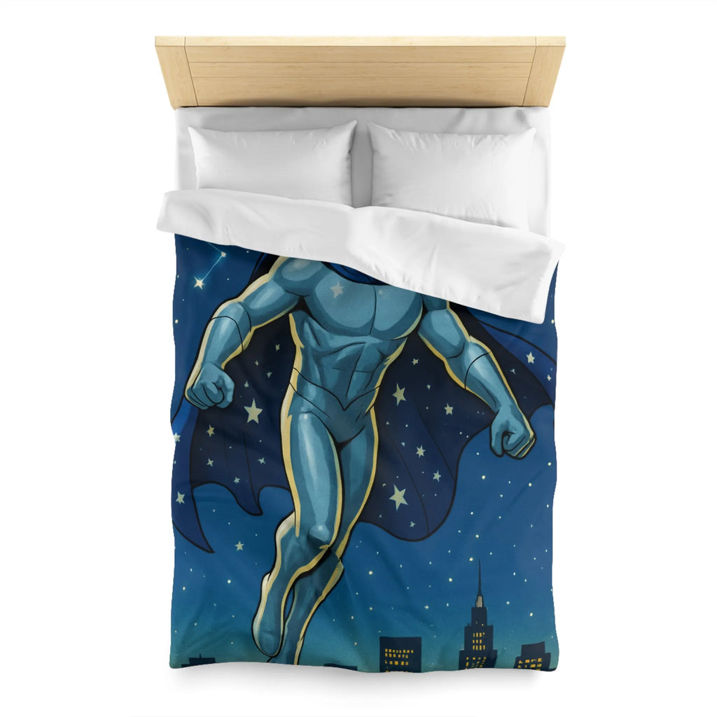 Housse de Couette Microfibre Art Graphique Contemporain Style Décoratif Chambre Tendance