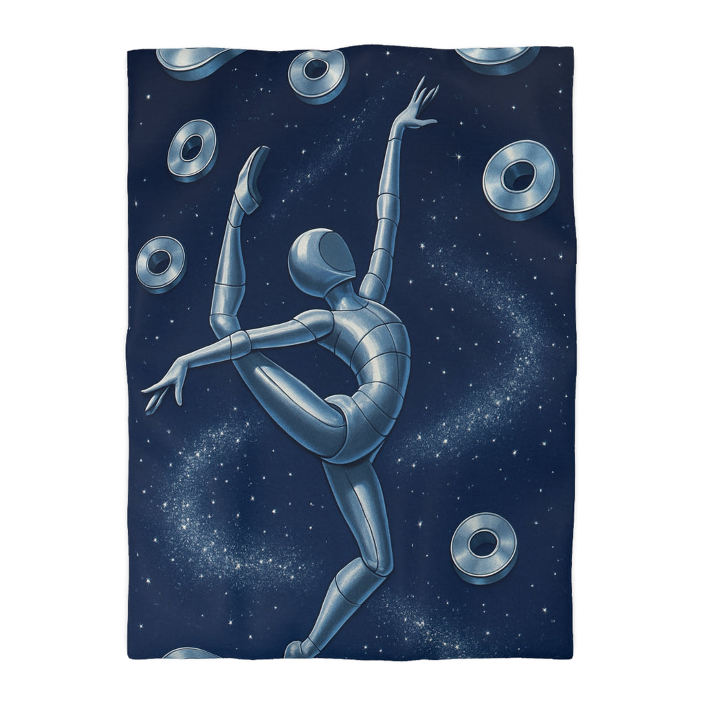 Housse de Couette Microfibre Illustration Unique Design Moderne Décoration Intérieure Raffinée