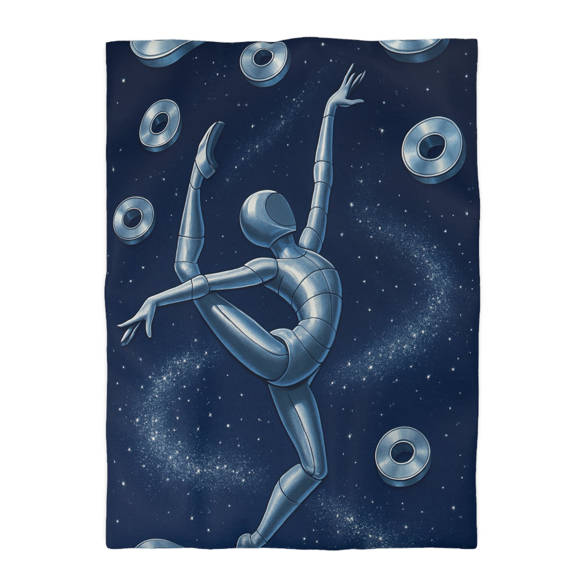 Housse de Couette Microfibre Illustration Unique Design Moderne Décoration Intérieure Raffinée