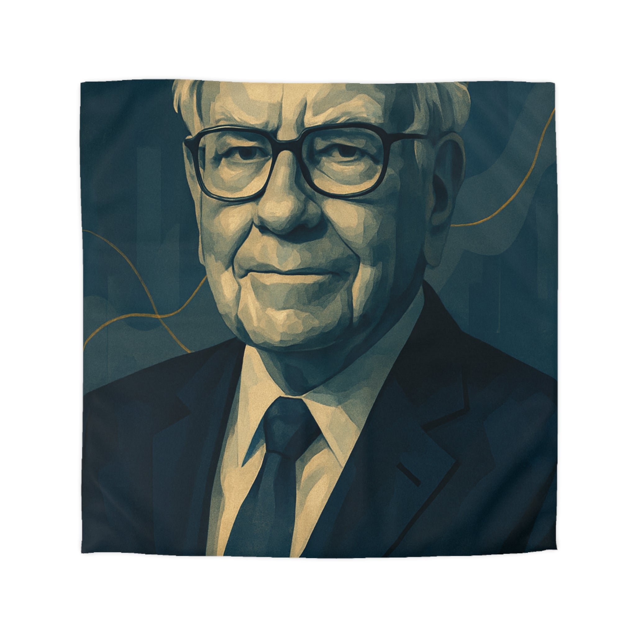 Housse de Couette Microfibre Motif Créatif Original Style Contemporain Chambre Élégante