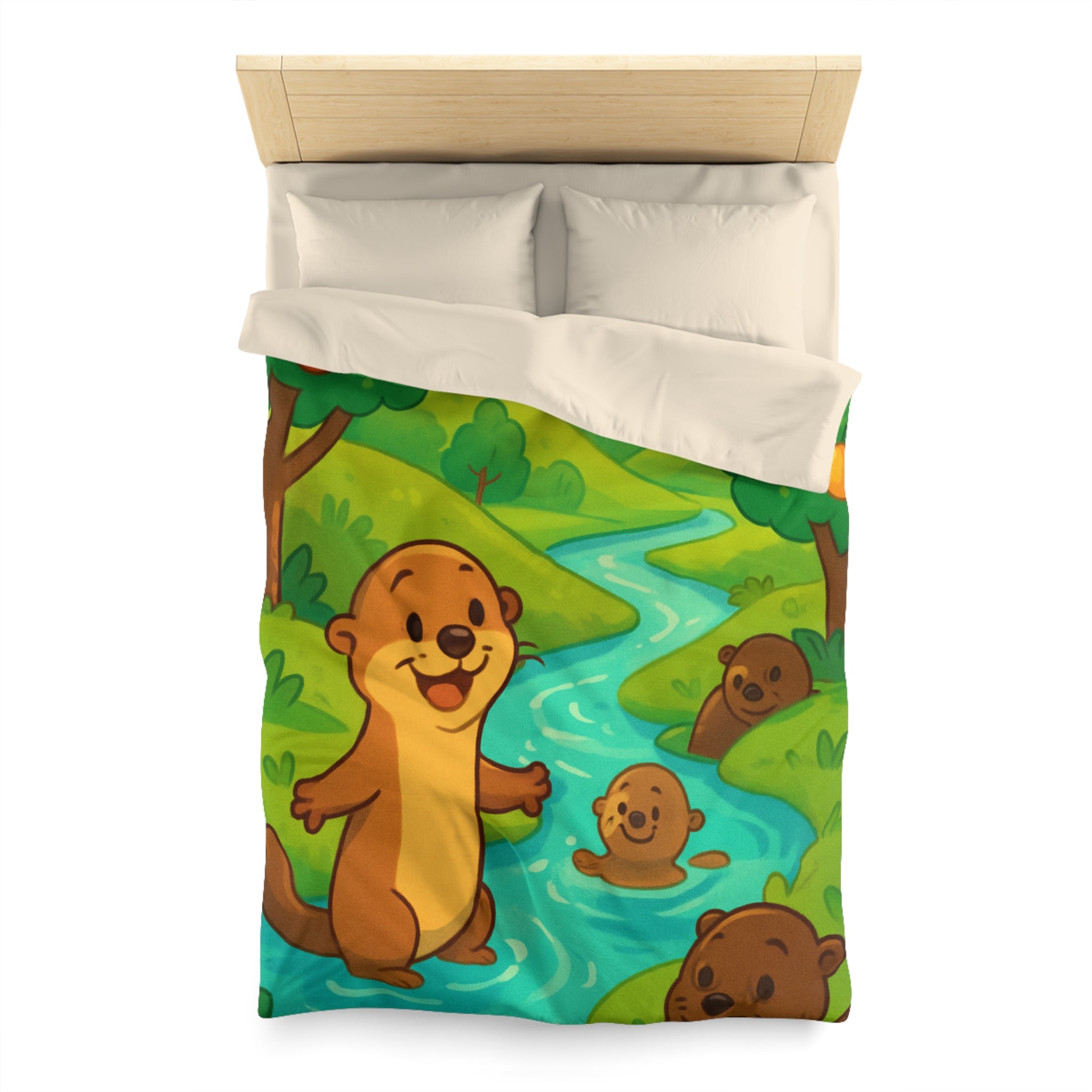 Housse de Couette Microfibre Création Artistique Moderne Design Exclusif Décoration Chambre