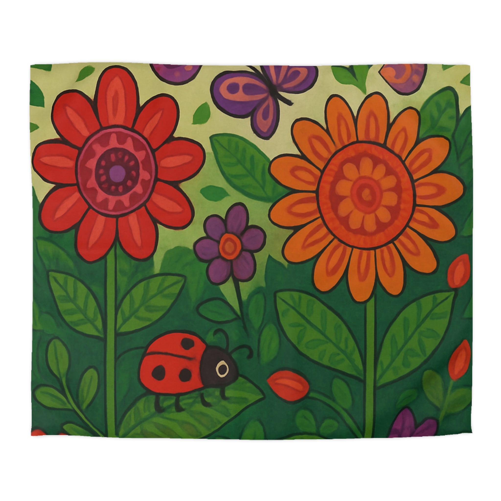 Housse de Couette Microfibre Design Artistique Moderne Décoration Chambre Confort Premium