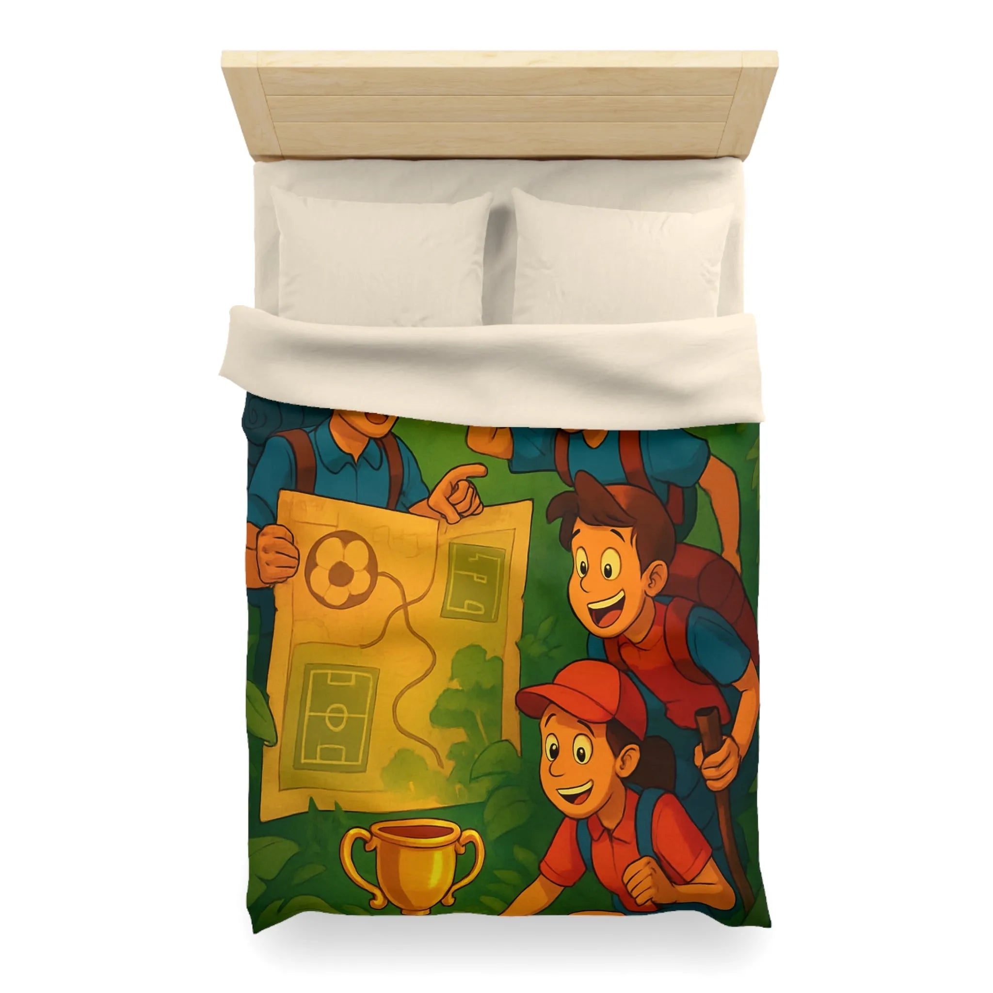 Explorez la jungles enchantée et découvrez un trésor inestimable sous un coucher de soleil vibrant