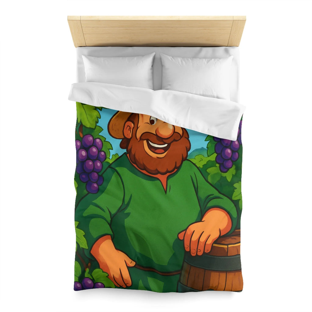 Housse de Couette Microfibre Art Graphique Contemporain Style Décoratif Chambre Tendance