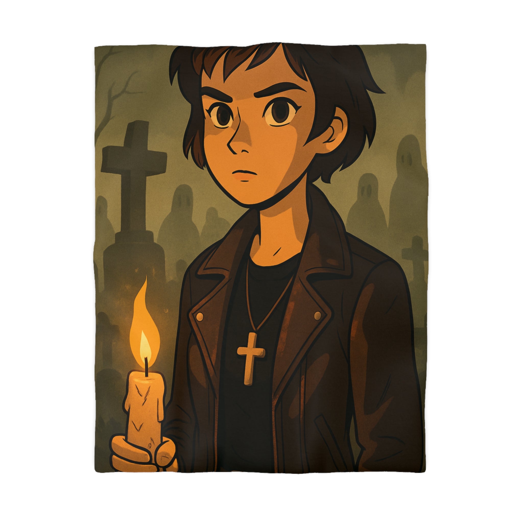 Housse de Couette Microfibre Design Artistique Moderne Décoration Chambre Confort Premium