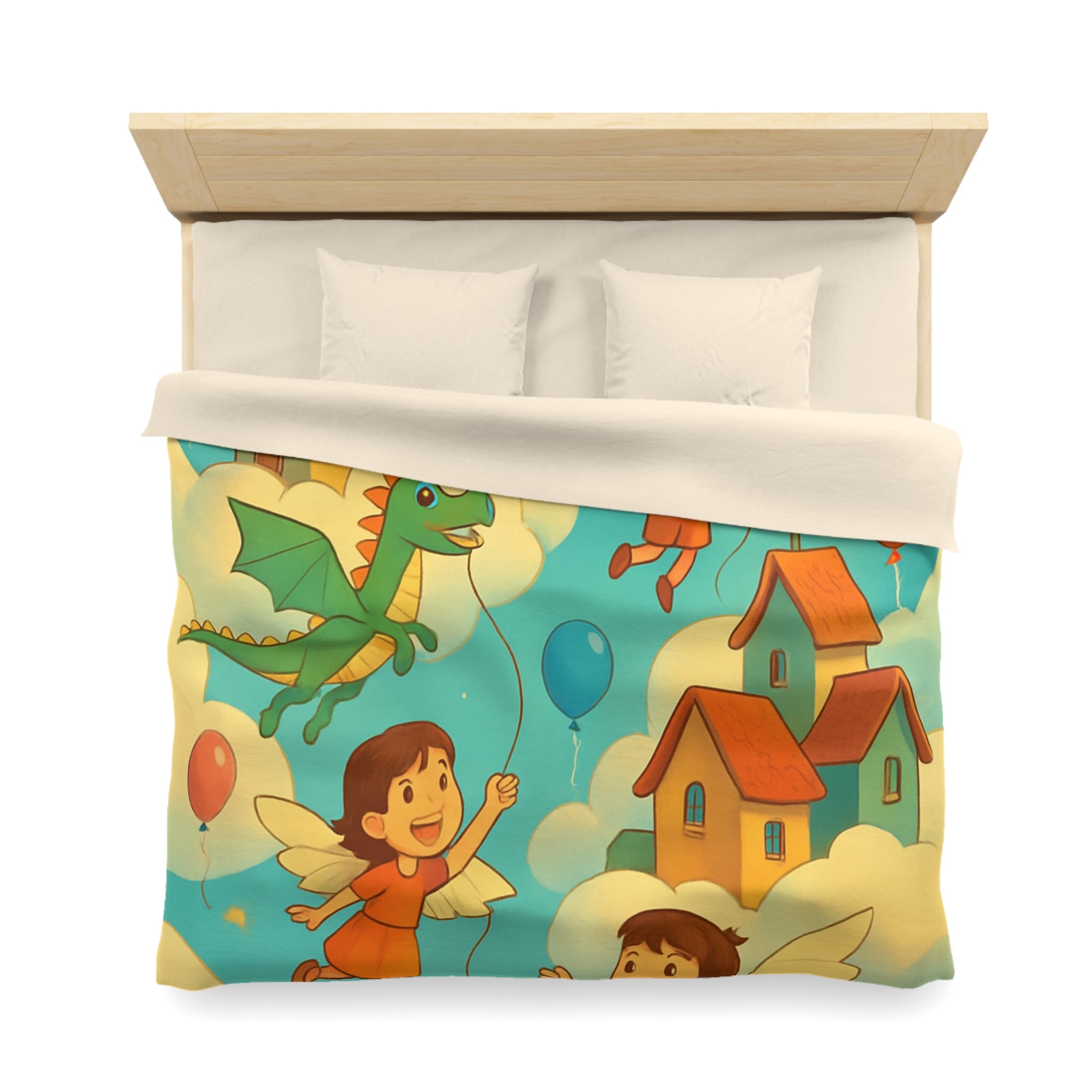 Housse de Couette Microfibre Création Artistique Moderne Design Exclusif Décoration Chambre